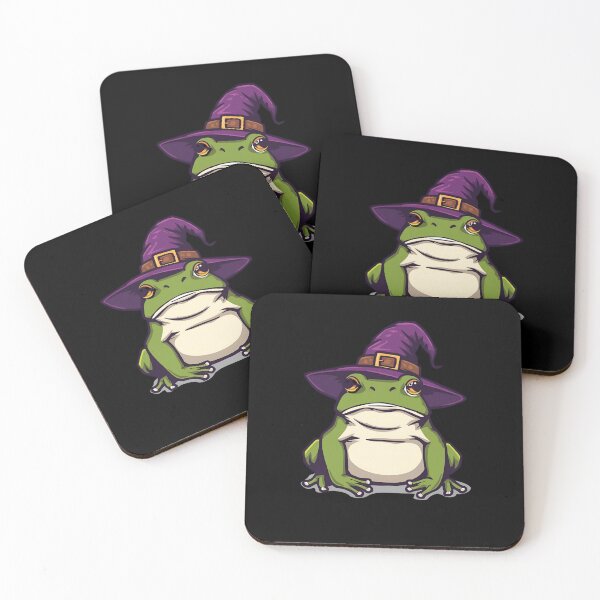 Item preview, Halloween Witch Frog designed and sold by PatronesKawai.