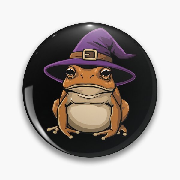Item preview, Halloween Witch Frog designed and sold by PatronesKawai.