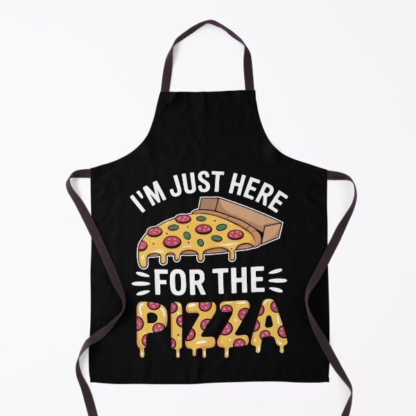 Item preview, Just Here for the Pizza designed and sold by jkrphoto.