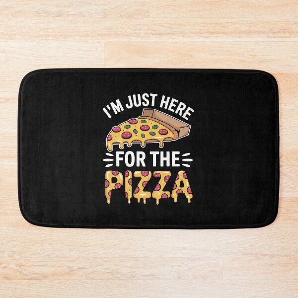 Item preview, Just Here for the Pizza designed and sold by jkrphoto.