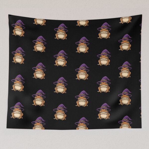 Item preview, Halloween Witch Frog designed and sold by PatronesKawai.