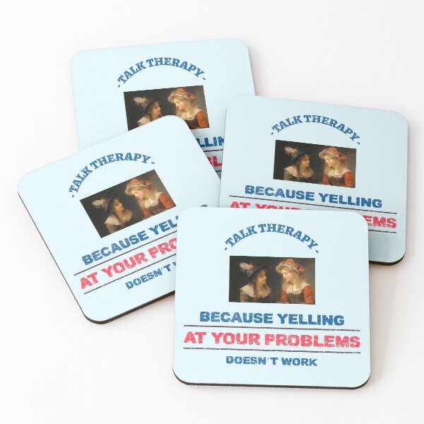 Item preview, Talk therapy: because yelling at your problems doesn’t work - counseling psychologist designed and sold by TaurusC95.