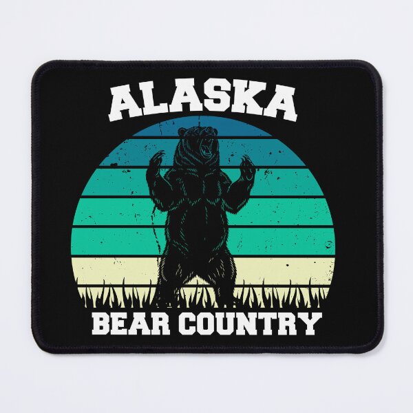 Item preview, Alaska Bear Country Retro Nature Design designed and sold by VibeWorksByM.