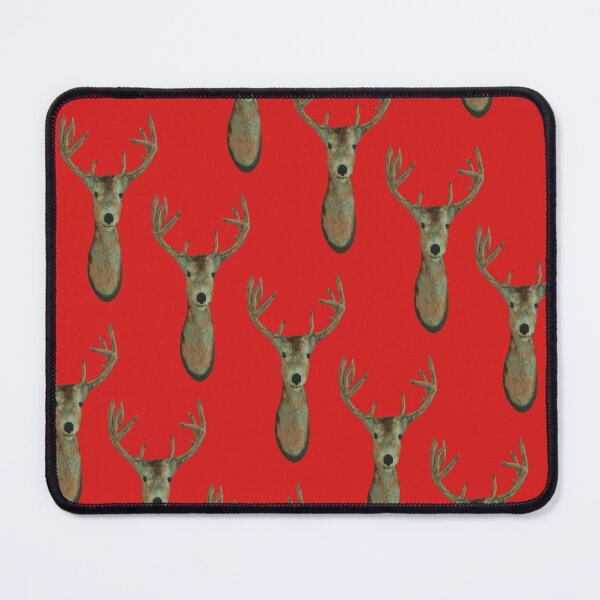 Item preview, Taxidermy Deer Pattern Festive designed and sold by Heirloomsart.