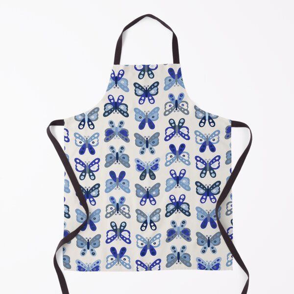 Item preview, Blue and white butterflies designed and sold by FrancesPoff.