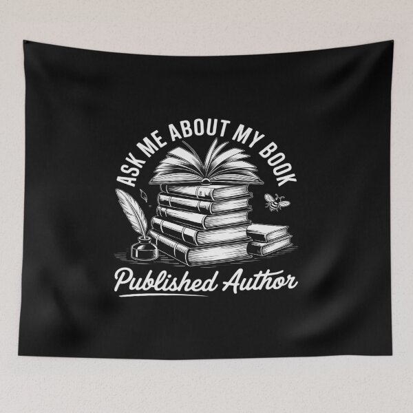 Item preview, Ask Me About My Book Published Author Writer Lover designed and sold by JulienAureo.