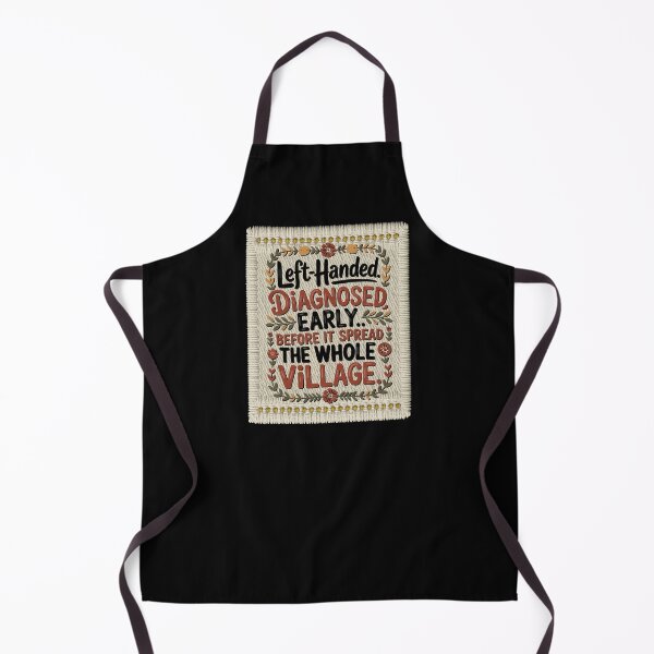 Item preview, Left-Handed Diagnosed Early Funny Quote – Funny Country Humor Quote designed and sold by Ania_BM.