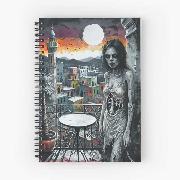 Item preview, Zombie Woman - Sunset Over City designed and sold by NightTimeJ.