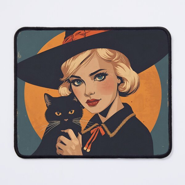 Item preview, Copia de Vintage Halloween Lady designed and sold by Vintage City.