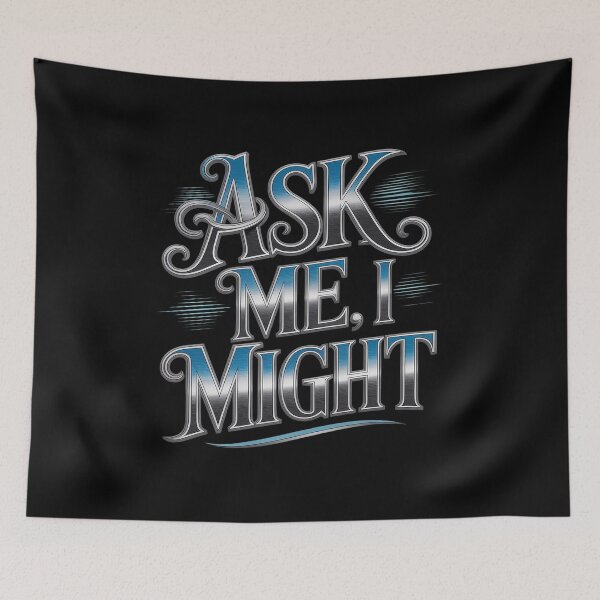 Item preview, Ask me I might designed and sold by JulienAureo.