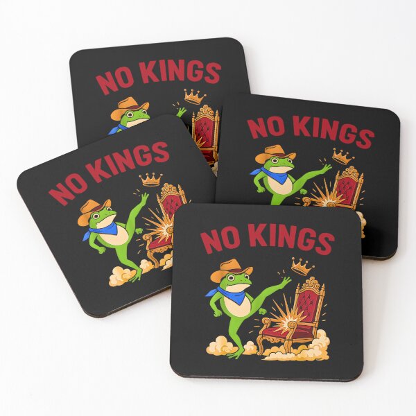 Item preview, No Kings Frog No Kings in America  designed and sold by FerminVigo.