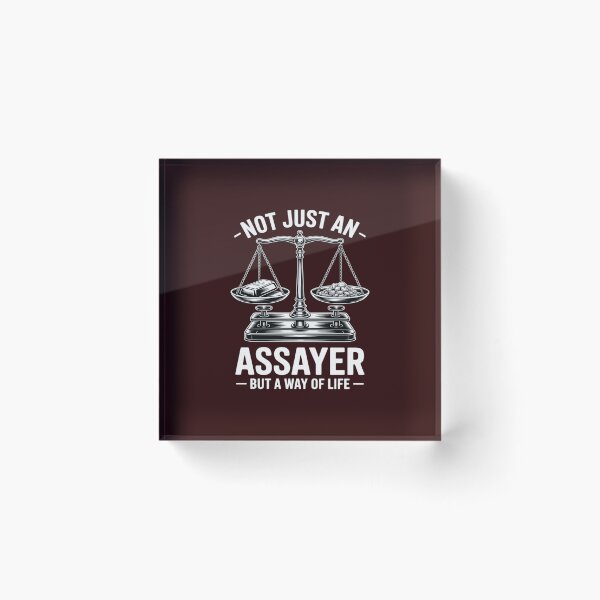 Item preview, Assayer Minerals - Analysis Testing Assayer designed and sold by JulienAureo.