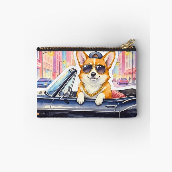 Item preview, Cool Corgi in Sports Car designed and sold by JOSTH.