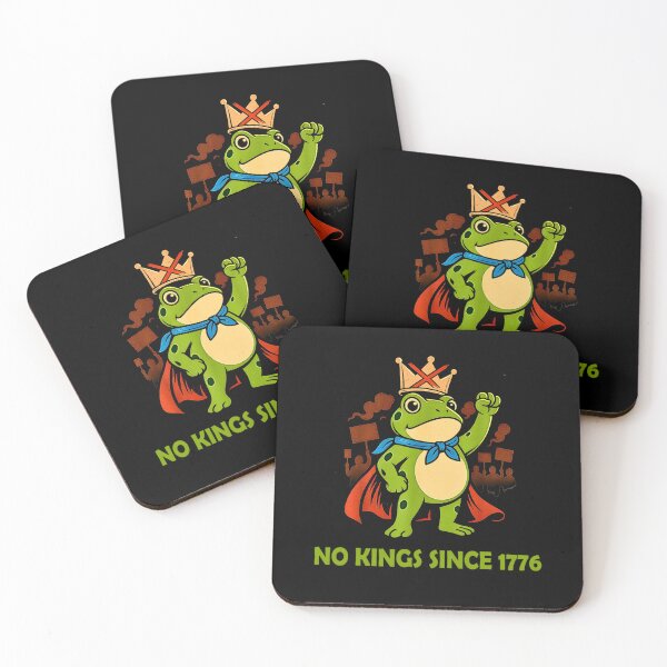 Item preview, No Kings Frog No Kings in America designed and sold by FerminVigo.