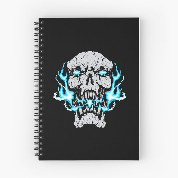 Item preview, White skull with light blue rays for Halloween designed and sold by Joncasmiart.