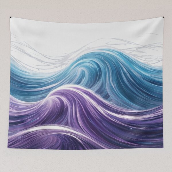 Item preview, Cosmic Ocean Waves – Flow of Energy and Light designed and sold by Cristhian Almanza.
