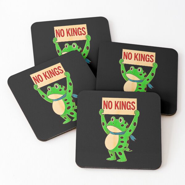Item preview, No Kings Frog No Kings in America designed and sold by FerminVigo.