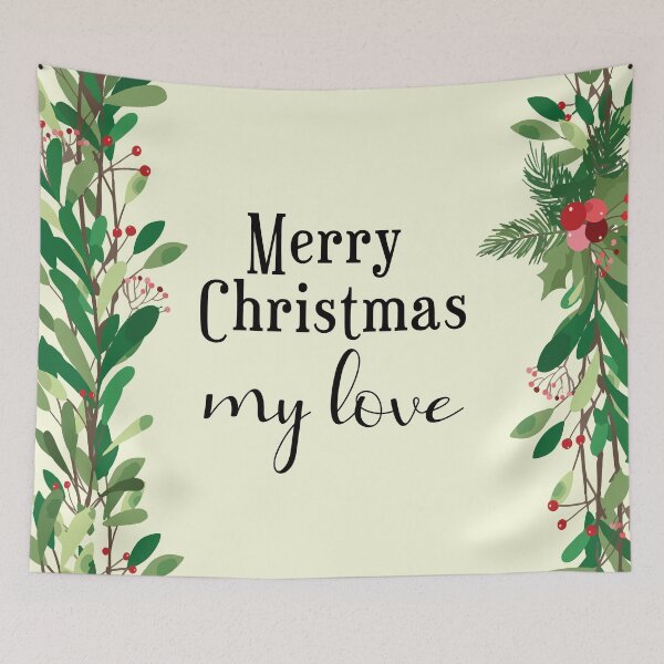 Item preview, Merry Christmas My Love designed and sold by Julianadieyi.