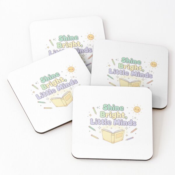 Item preview, Shine Bright, Little Minds – Inspirational Classroom Quote | Positive Teacher Decor designed and sold by ArtiVibeAura.