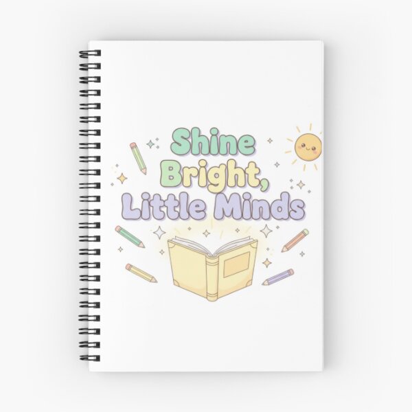 Item preview, Shine Bright, Little Minds – Inspirational Classroom Quote | Positive Teacher Decor designed and sold by ArtiVibeAura.