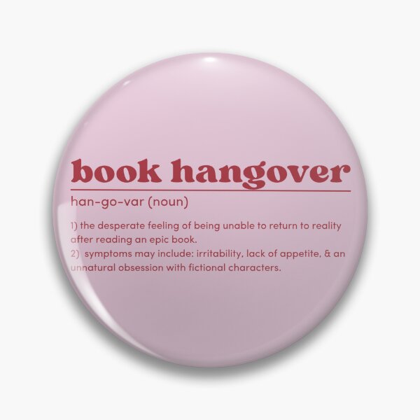 Item preview, Book Hangover Definition Funny Reader Quote designed and sold by theliteraryedit.