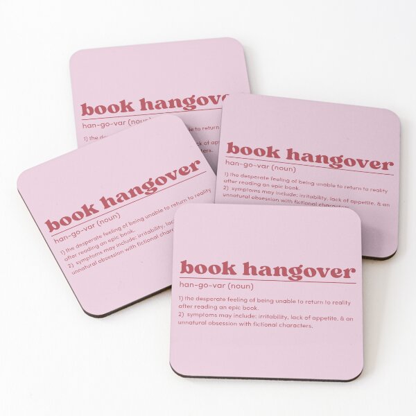 Item preview, Book Hangover Definition Funny Reader Quote designed and sold by theliteraryedit.