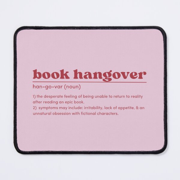 Item preview, Book Hangover Definition Funny Reader Quote designed and sold by theliteraryedit.