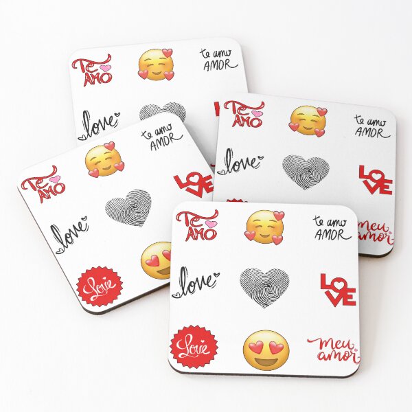 Item preview, Love & Emoji Sticker Sheet designed and sold by Arte Zen.
