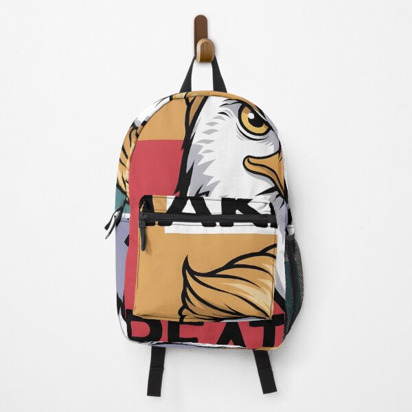 Item preview, Bold Eagle with Patriotic Hair Art designed and sold by AnnDesignStudio.