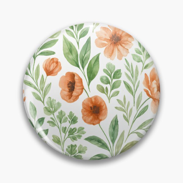 Item preview, Watercolor Wildflower Botanical Pattern designed and sold by mhose3.