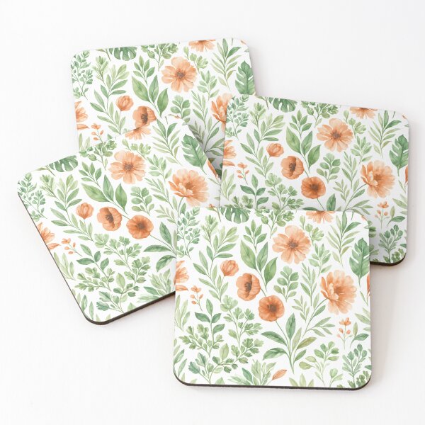 Item preview, Watercolor Wildflower Botanical Pattern designed and sold by mhose3.