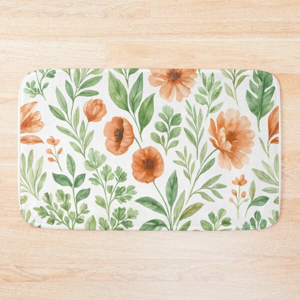 Item preview, Watercolor Wildflower Botanical Pattern designed and sold by mhose3.
