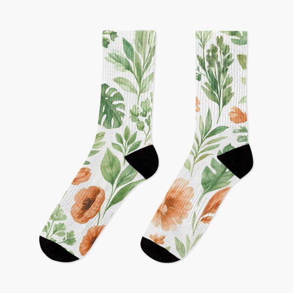 Item preview, Watercolor Wildflower Botanical Pattern designed and sold by mhose3.