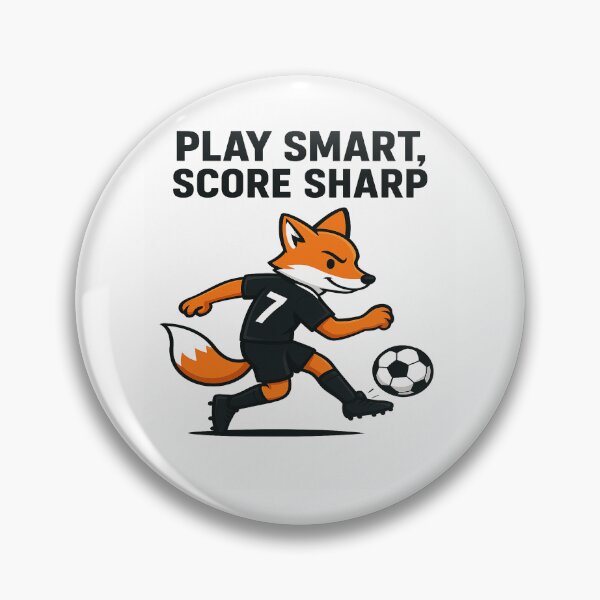 Item preview, Soccer Fox – Play Smart, Score Sharp designed and sold by Mirkoniart.
