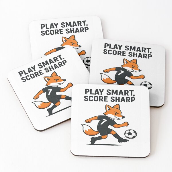 Item preview, Soccer Fox – Play Smart, Score Sharp designed and sold by Mirkoniart.