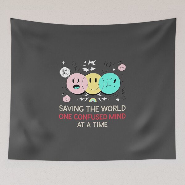 Item preview, Saving the world one confused mind at a time - counseling psychologist designed and sold by TaurusC95.
