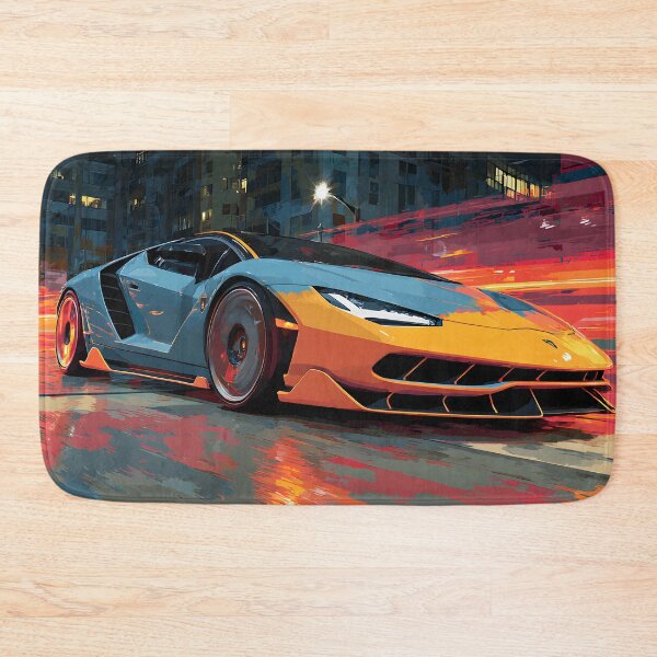 Item preview, Pop Art Lamborghini Centenario Wall Art – Bold Supercar Design designed and sold by AutoPopStudio.