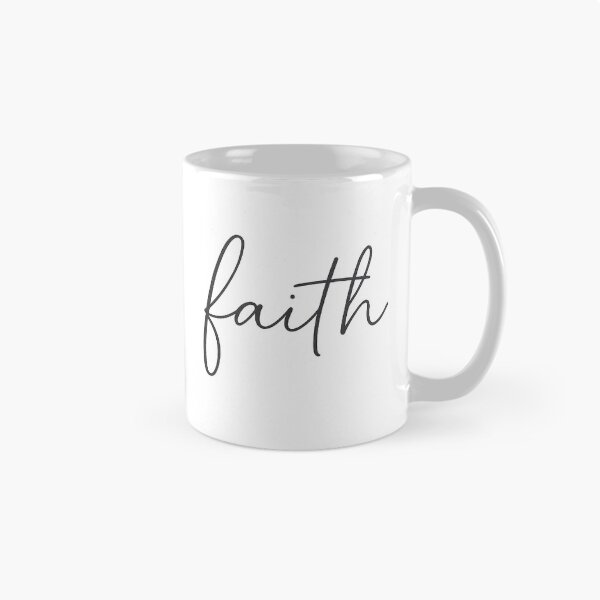 Item preview, Faith — Elegant Handwritten Minimalist Design | Spiritual Word Art for Calm & Strength designed and sold by Artaprintly.