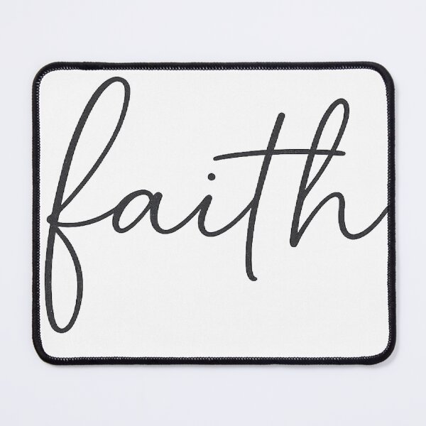 Item preview, Faith — Elegant Handwritten Minimalist Design | Spiritual Word Art for Calm & Strength designed and sold by Artaprintly.
