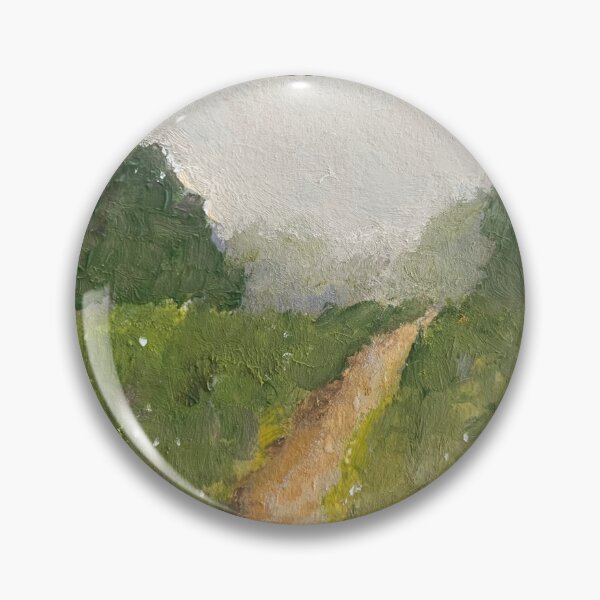 Item preview, Happy Birthday with Landscape Painting of Rural Path Through Fields designed and sold by JoyfulWhimsy.