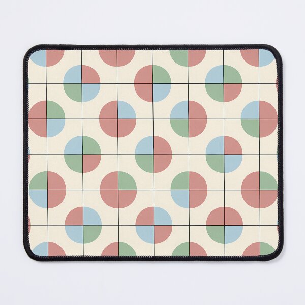 Item preview, Minimalist Pastel Geometric Circle Grid Pattern designed and sold by mhose3.