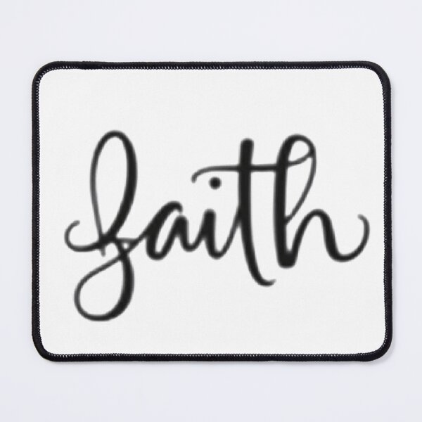 Item preview, Faith — Timeless Handwritten Word Art | Elegant Minimalist Spiritual Design designed and sold by Artaprintly.