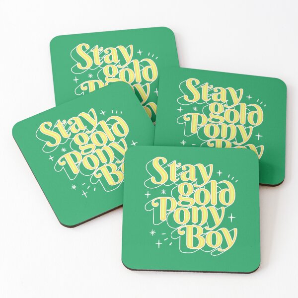 Item preview, Stay gold Ponyboy designed and sold by seancarolan.