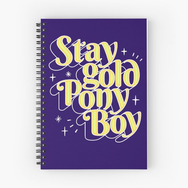 Item preview, Stay gold Ponyboy designed and sold by seancarolan.