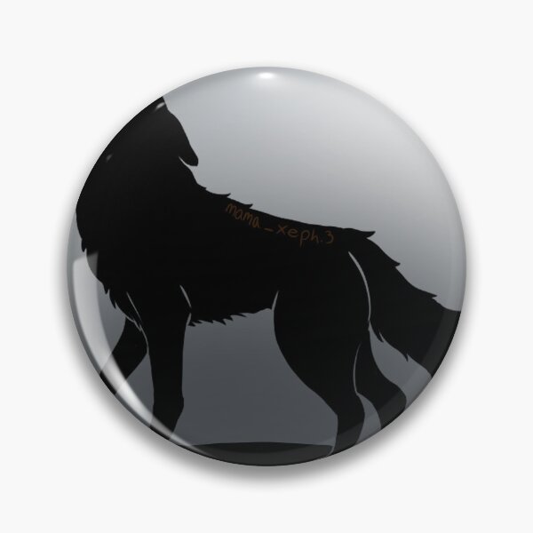 Item preview, Howling Wolf Silhouette designed and sold by xephs-creations.