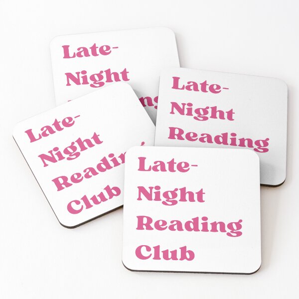 Item preview, Late-Night Reading Club Bookish Design designed and sold by theliteraryedit.