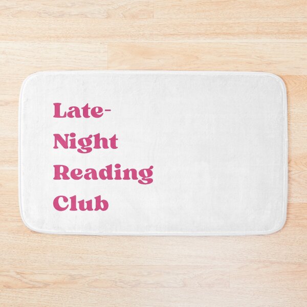 Item preview, Late-Night Reading Club Bookish Design designed and sold by theliteraryedit.