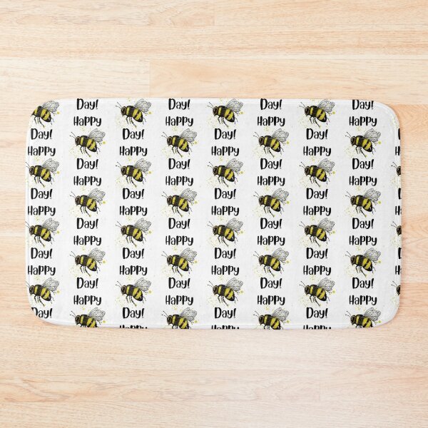 Item preview, Happy Bee Day, Birthday, B-Day with Bumble Bee designed and sold by JoyfulWhimsy.
