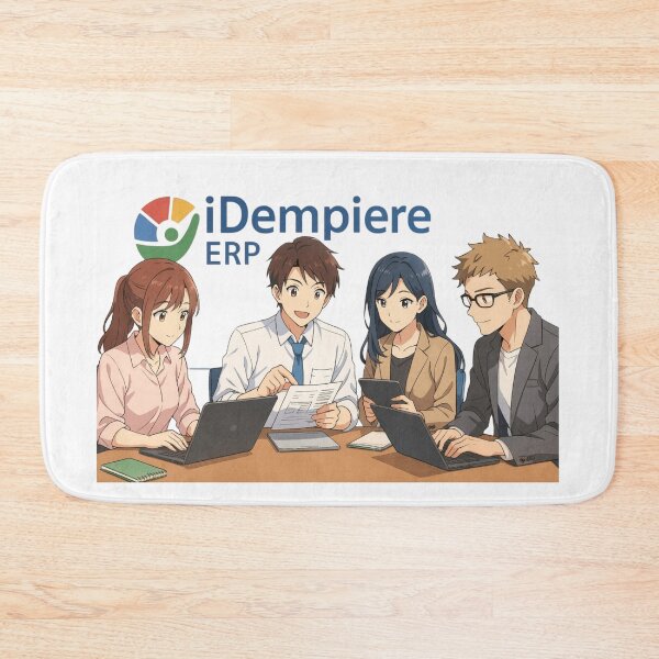Item preview, Anime-Style ERP Collaboration – iDempiere Community designed and sold by panchoflex.