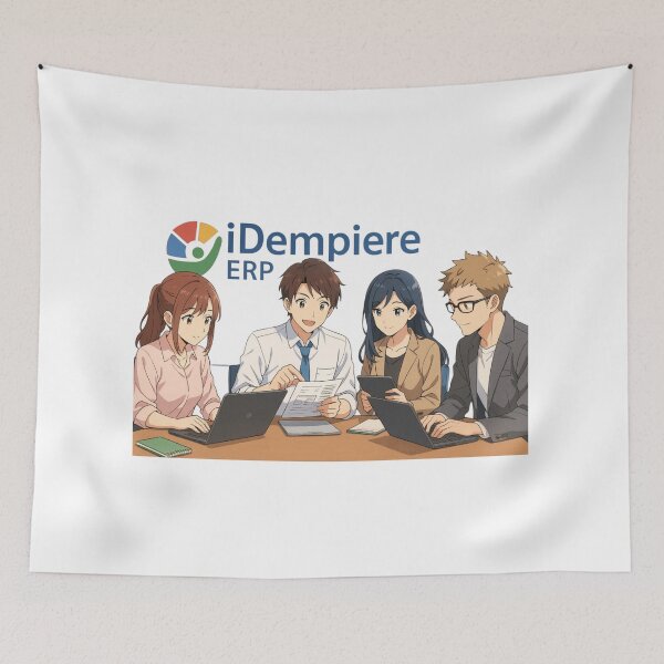 Item preview, Anime-Style ERP Collaboration – iDempiere Community designed and sold by panchoflex.